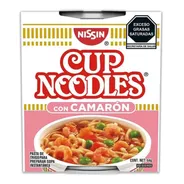 Nissin Cup Noodles Sabor Camarón Sopa Instantánea 64gr
