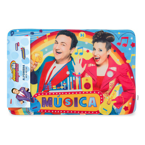 Alfombra Antideslizante Infantil Piñata - Junior Express Color Rojo