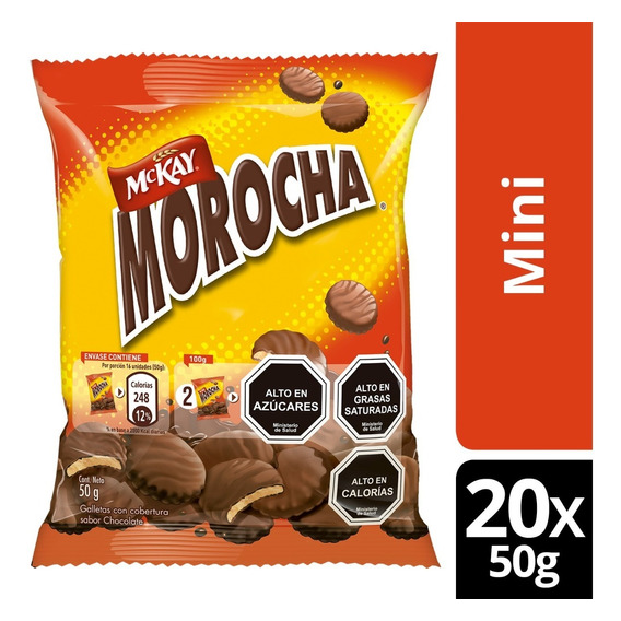 Galleta Bañada Morocha® 50g X20 Unidades