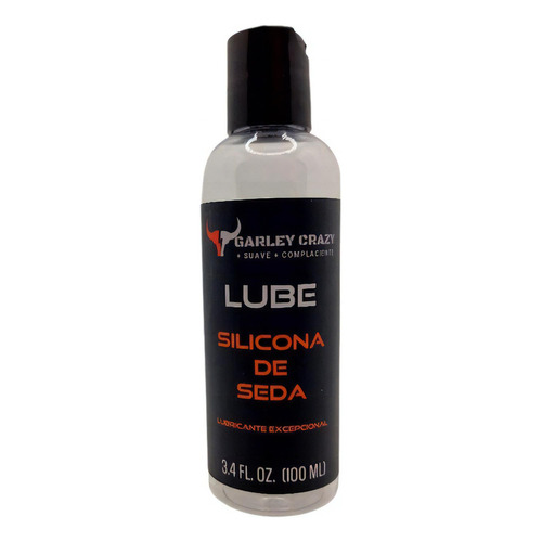 Garley Crazy Lube Silicona De Seda + Vitamina E 3.3fl.oz/100ml Lubricante  De Silicona Excepcional