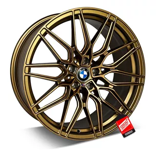 Par Roda 5fivex Aro 19 Tala 8.5 5x112 Et30 Bronze Fosco