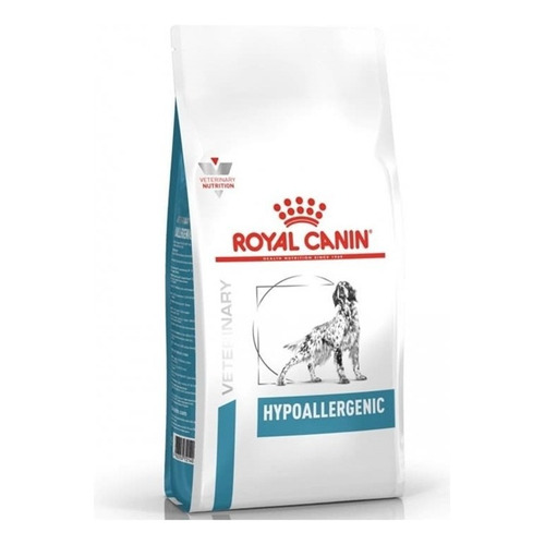 Alimento Royal Canin Veterinary Diet Canine Hypoallergenic para perro adulto todos los tamaños sabor mix en bolsa de 2kg