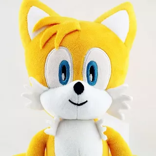 Peluche Sonic De 30 Cm, Peluche Tails