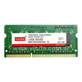 Memoria Ram Innodisk 1gb 1333mhz Ddr3l Sodimm M3s0-1gswflm7