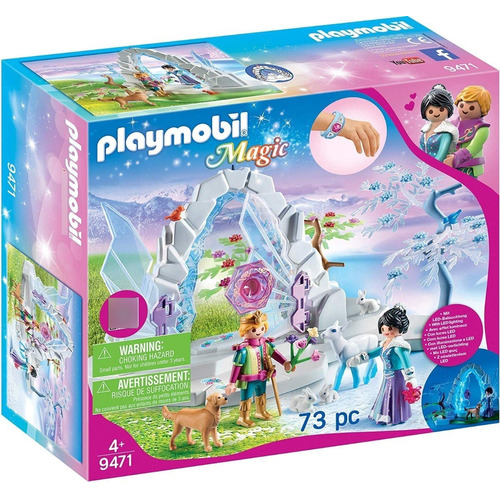 Playmobil Magic Princesa 9471 Portal De Cristal Al Invierno