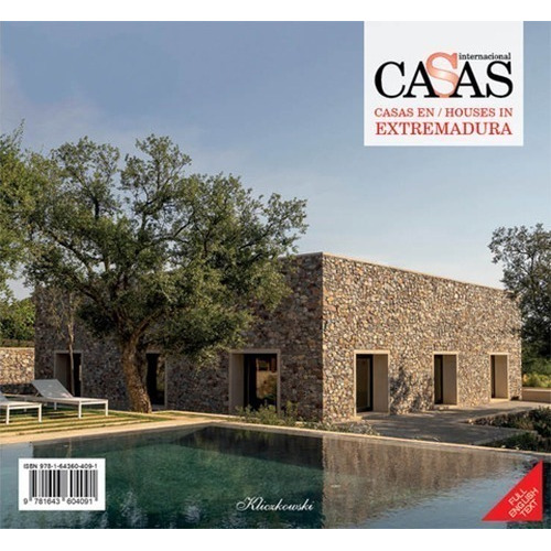 Casas Internacional 183, Extremadura, De Kliczkowski Guillermo. Editorial Diseño/ Nobuko, Tapa Blanda En Español, 2021