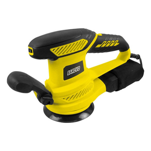 Lijadora Roto Orbital Barovo 450w Extractor Polvo Lija Cuota Color Amarillo Y Negro