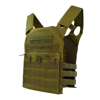 Chaleco Tactico Sencillo Para Combate Y Practica  Airsoft