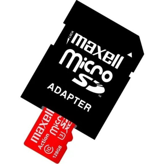 Tarjeta Memoria Maxell Micro Uhs U3 Sd 128gb Clase 10 Hd 4k