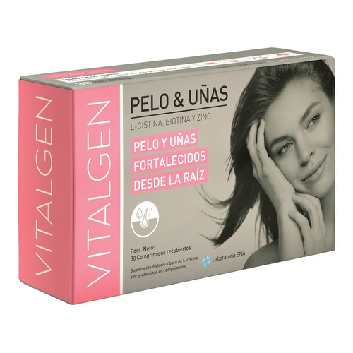 Vitalgen Pelo & Uñas L-cistina Biotina Zinc X 30 Comp