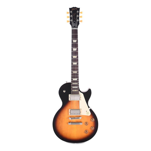 Guitarra eléctrica Gibson Modern Collection Les Paul Tribute de caoba satin tobacco burst laca nitrocelulosa satinada con diapasón de palo de rosa