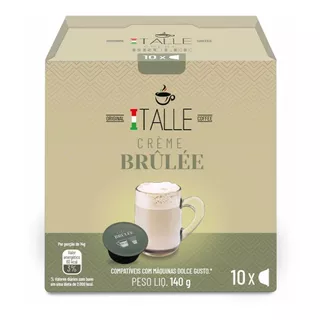 Cápsula De Creme Brulee Dolce Gusto Café Italle 10 Und