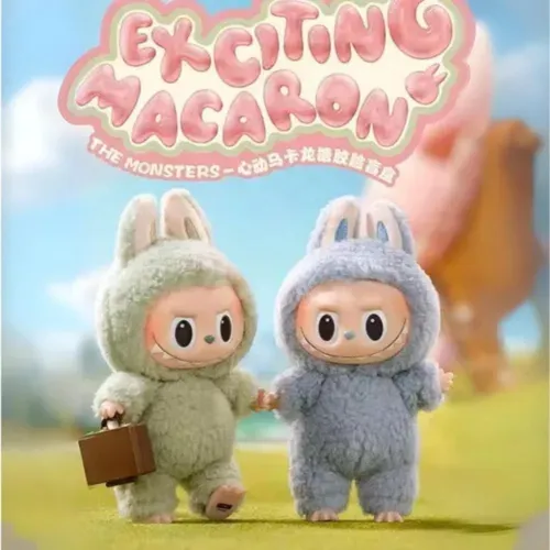 LABUBU THE MONSTERS Exciting Macaron キーホルダー・アクリル
