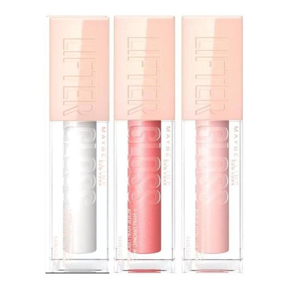 Pack Maybelline Lifter Gloss: Pearl + Ice + Moon