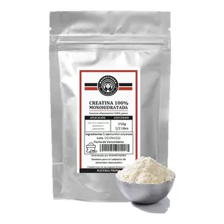 Creatine Monohydrate X250g En Polvo 100% - g a $273