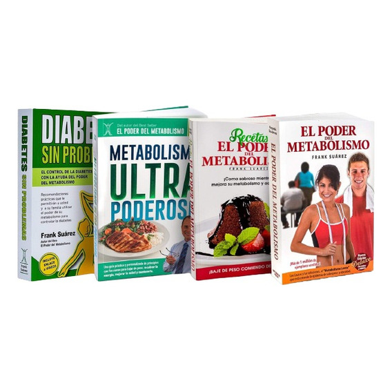 Metabolismo Ultrapoderoso Pack 4 - Frank Suarez