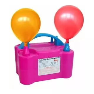 Bomba Para Inflar Globos Electrica Doble Inflador/fiestas