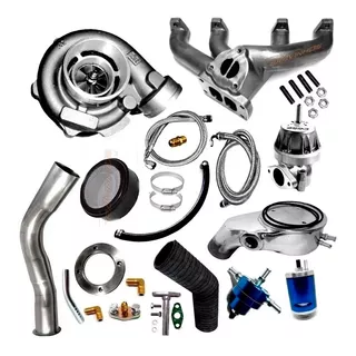 Kit Turbo Vw Motor Ap Gol 1.6 1.8 2.0 Pulsativo 50 Carburado