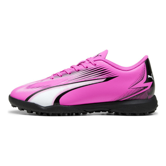 Zapato De Futbol Puma Ultra Play Tt Jr Rosado Joven