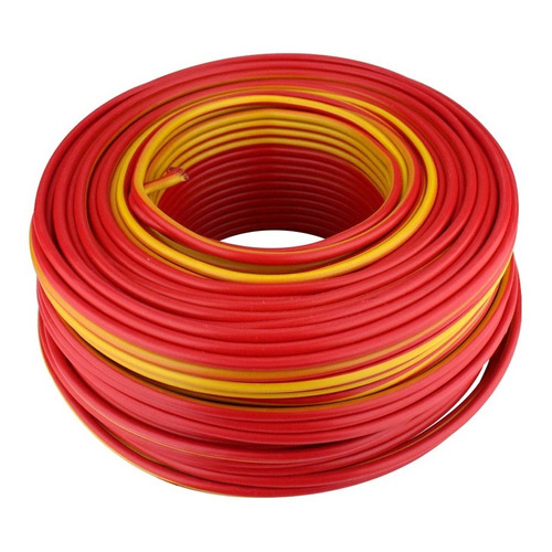 Cable Alucobre Keer Longitud 100m Antiflama Calibre 8 Rojo