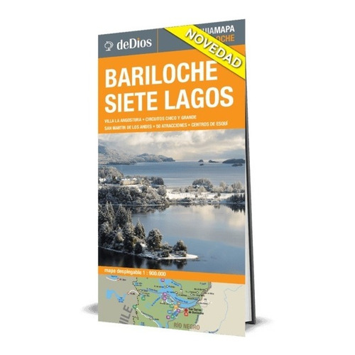 Bariloche - Siete Lagos - Guia Mapa - Julian De Dios