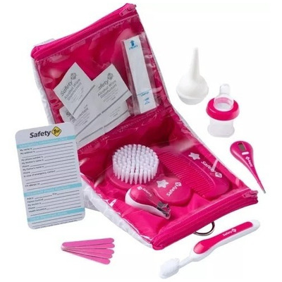 Kit Médico Y De Aseo De Bebe  Safety Color Rosa