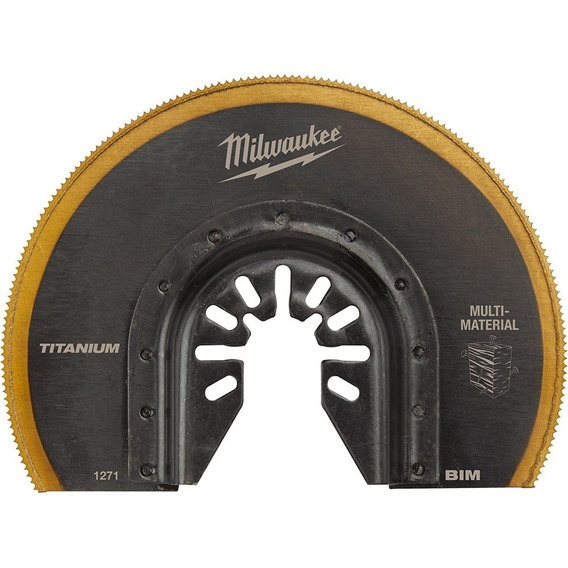 Hoja Bimetalica Con Titanio Circular De 3-1/2 Milwaukee