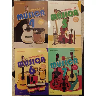 Cuadernillos De Música 4,5,6 Y 7