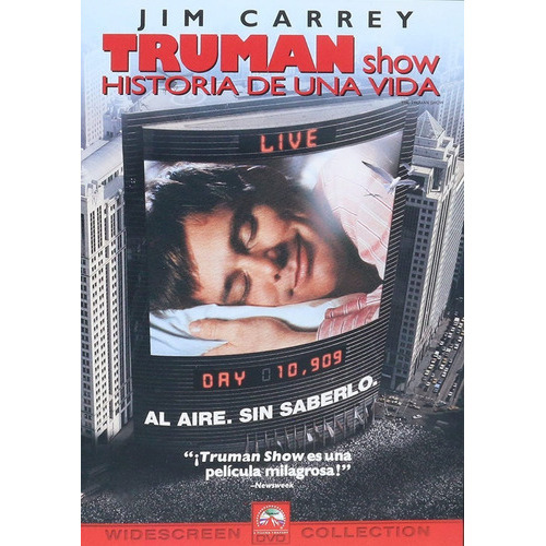 Truman Show Historia De Una Vida Dvd Jim Carrey Película
