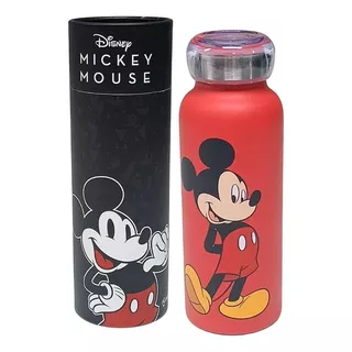 Garrafa Bubble Térmica Disney Mickey Bebidas Água 500ml