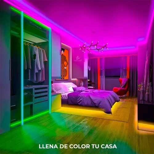 Tira luces LED para decorar el cuarto Luces para decoracion interior Sala o  TV 