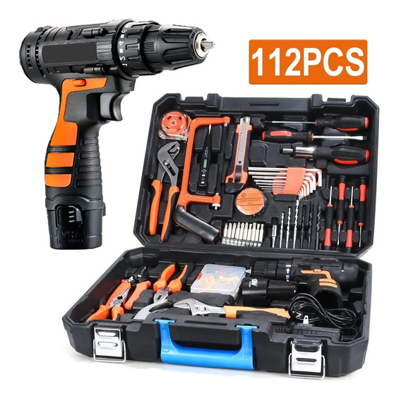 Juego De Herramientas Erramienta Kits Herramientas 112pz 12v