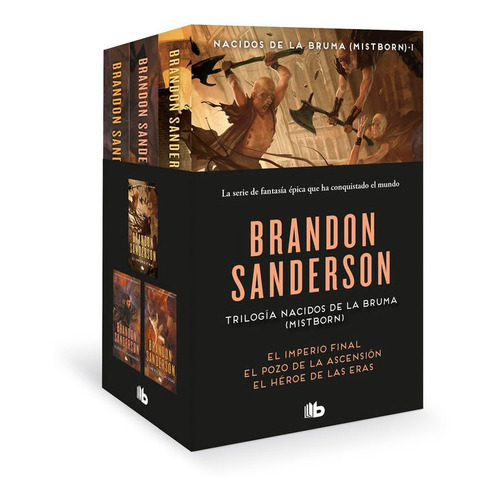 Libro Pack Mistborn - Sanderson, Brandon