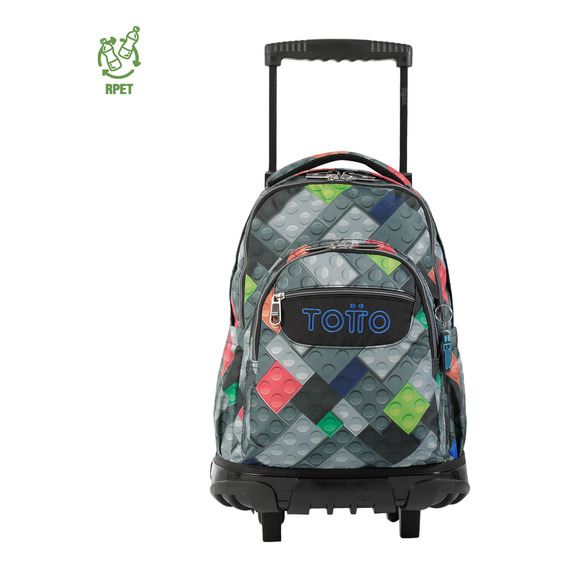 Morral Rue Bomper Renglon Ecofriendly Con Ruedas