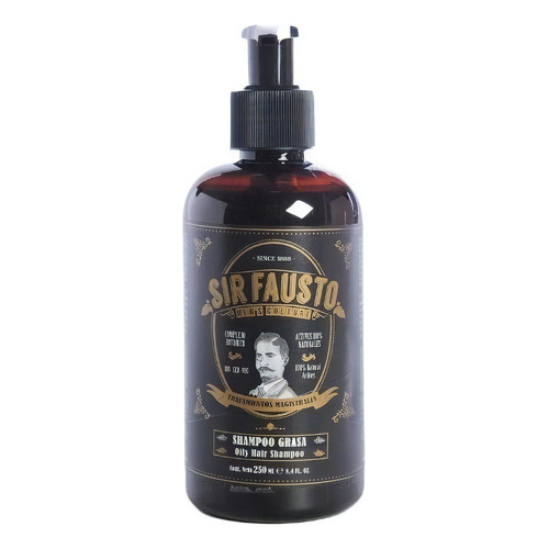 Sir Fausto Men´s Culture Shampoo Para Cabello Graso X 250 Ml