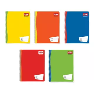 Caja De Cuaderno Profesional Scribe Escolar 100h 45 Pzas Sur