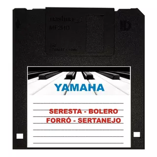 Disquete Ritmos Seresta Bolero Forro Sert Yamaha Todos Psr