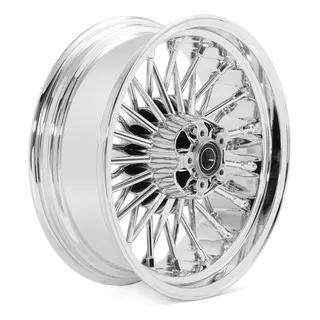 Roda Traseira Fat Spoke Cromada Aro 16 5,5 Harley Deluxe