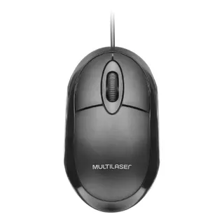 Mouse Multilaser  Convencional Office Mo300 Negro