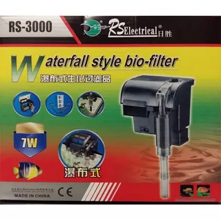 Filtro Cascada Rs-3000 1200 Lxh Pecera Acuario