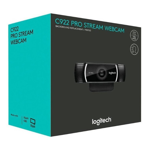 Cámara Web Logitech C922 Pro Stream