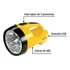 Linterna Busca Huella 300 Lumens Recargable Camping Lentes