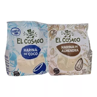 Harina De Almendras 200g + Coco 200gr El Cosaco Sin Tacc