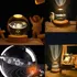 Lampara De Noche Led 3d De Bola De Cristal Galaxia 6cm