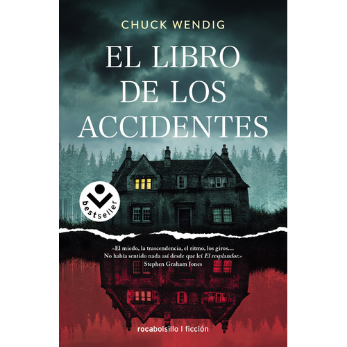 Libro De Los Accidentes, El, De Chuck Wendig. Editorial Roca Bolsillo En Español