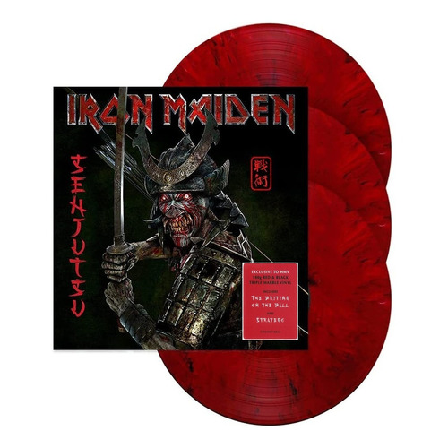 Iron Maiden - Senjutsu - 3 Lp Vinyl / Rojo