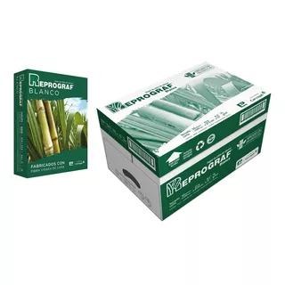 Resma Carta Bond 75gr, 500 Hojas, Caja X 10 Unds Reprograf