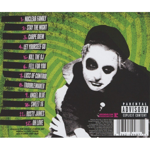 Cd Green Day Uno