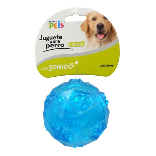 Juguete Para Perro Pelota Grande Con Sonido Fancy Pets Color