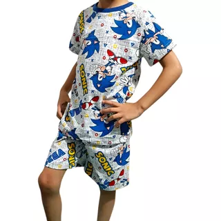 Pijama Short Niño, Pijama Corta Infantil Personajes 